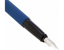 Stilou Diplomat Esteem, cu penita F, din otel inoxidabil - lapis blue