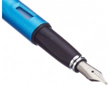 Stilou DIPLOMAT Magnum, cu penita B, din otel inoxidabil - aegean blue