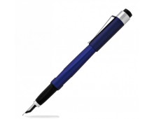 Stilou Diplomat Magnum, cu penita F, din otel inoxidabil - indigo blue