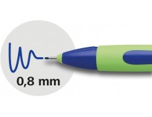 Liner SCHNEIDER Xpress, rubber grip, varf fetru 0.8mm - albastru