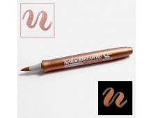 Marker ARTLINE Decorite, varf flexibil (tip pensula) - bronz