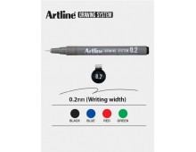 Liner pentru desen tehnic ARTLINE, varf fetru 0.2mm - albastru