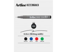 Liner pentru desen tehnic ARTLINE, varf fetru 0.4mm - albastru