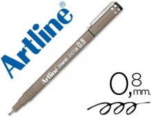 Liner pentru desen tehnic ARTLINE, varf fetru 0.8mm - albastru