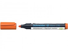 Marker SCHNEIDER Maxx 290, pentru tabla de scris+flipchart, varf rotund 2-3mm - orange