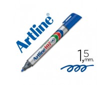 Permanent marker ARTLINE 107, corp plastic, varf rotund 1.5mm - albastru