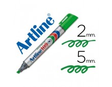 Permanent marker ARTLINE 109, corp plastic, varf tesit 2.0-5.0mm - verde
