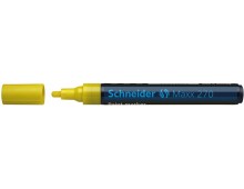 Marker cu vopsea SCHNEIDER Maxx 270, varf rotund 1-3mm - galben