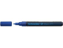Marker cu vopsea SCHNEIDER Maxx 271, varf rotund 1-2mm - albastru