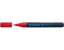Marker cu vopsea SCHNEIDER Maxx 271, varf rotund 1-2mm - rosu