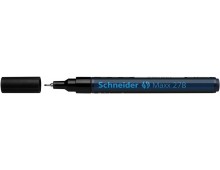 Marker cu vopsea SCHNEIDER Maxx 278, varf rotund 0.8mm - negru