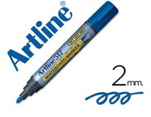 Marker pentru tabla de scris ARTLINE 517 - Dry safe ink, varf rotund 2.0mm - albastru