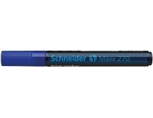 Marker cu vopsea SCHNEIDER Maxx 270, varf rotund 1-3mm - albastru
