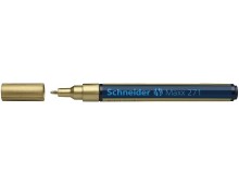 Marker cu vopsea SCHNEIDER Maxx 271, varf rotund 1-2mm - auriu