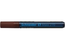 Marker cu vopsea SCHNEIDER Maxx 270, varf rotund 1-3mm - maro
