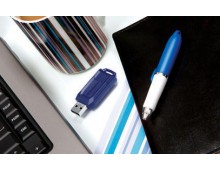 Memorie USB 2.0, 64GB, albastru, VERBATIM Classic