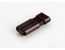 Memorie USB 2.0, 64GB, negru, VERBATIM PinStripe