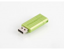 Memorie USB 2.0, 8GB, verde, VERBATIM PinStripe