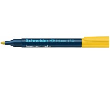 Permanent marker SCHNEIDER Maxx 130, varf rotund 1-3mm - galben