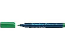 Permanent marker SCHNEIDER Maxx 130, varf rotund 1-3mm - verde