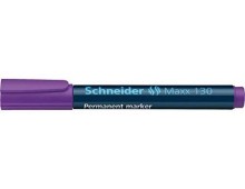 Permanent marker SCHNEIDER Maxx 130, varf rotund 1-3mm - violet