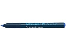 Permanent marker SCHNEIDER Maxx 240, varf rotund 1-2mm - albastru