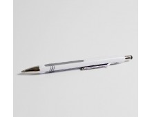 Pix SCHNEIDER Epsilon Touch XB, varf 1.4mm - corp alb/argintiu - scriere albastra