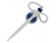 Pix SCHNEIDER Klick-Fix, suport autoadeziv cu snur, blister, corp alb - scriere albastra