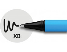 Pix SCHNEIDER Slider Edge XB, rubber grip, varf 1.4mm, 6 culori pastel/set