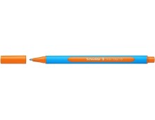 Pix SCHNEIDER Slider Edge XB, rubber grip, varf 1.4mm - scriere portocaliu