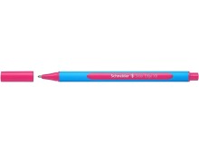 Pix SCHNEIDER Slider Edge XB, rubber grip, varf 1.4mm - scriere roz