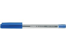 Pix SCHNEIDER Tops 505M, unica folosinta, varf mediu, corp transparent - scriere albastra
