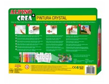 Set ALPINO Crea + Cristal (Window) Paint marker, 12 culori/set