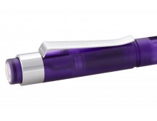 Stilou DIPLOMAT Magnum, cu penita B, din otel inoxidabil - demo purple