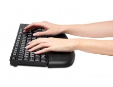 Suport ergonomic Kensington ErgoSoft, pentru incheietura mainii, pentru tastatura standard, negru