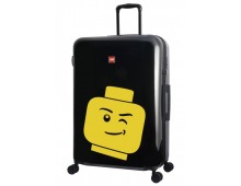 Troller 28 inch, material ABS, LEGO Minifigure Head - negru